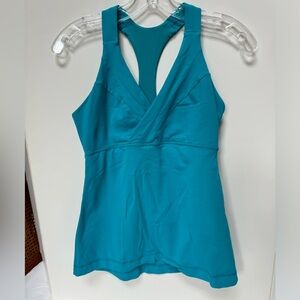 Lululemon tank size 6 blue